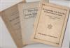 (JUDAICA.) Group of 5 early 20th century Zionist pamphlets.